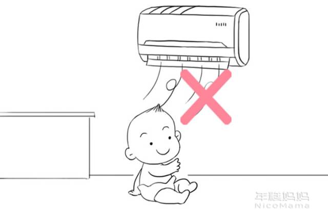 新生儿护理：小宝宝吹空调安全吗？睡觉开空调要注意什么？
